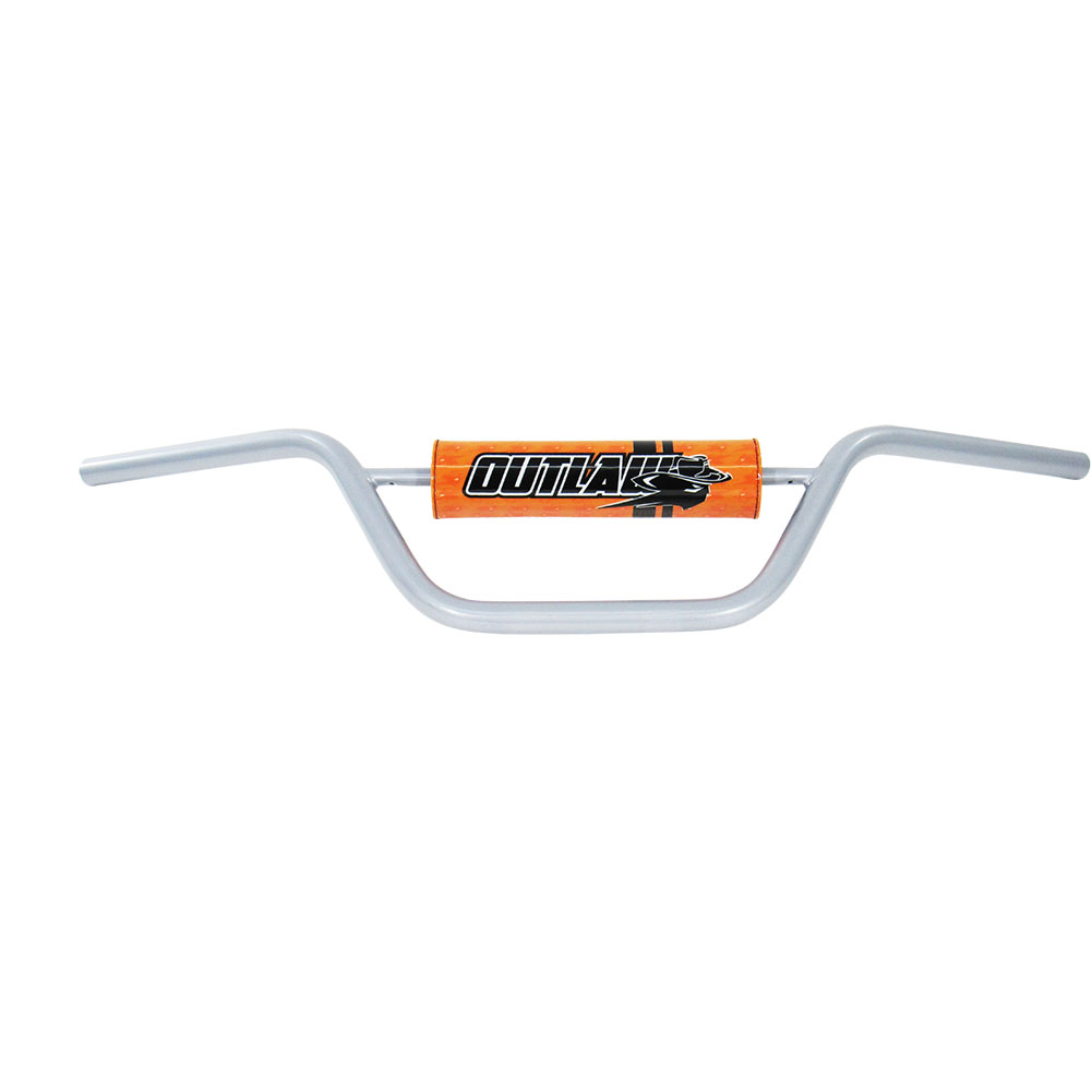 Outlaw Racing Handlebar Pad Crossbar Cushion ATV Motorcycle DirtBike 8.9"" Orang - Picture 6 of 8
