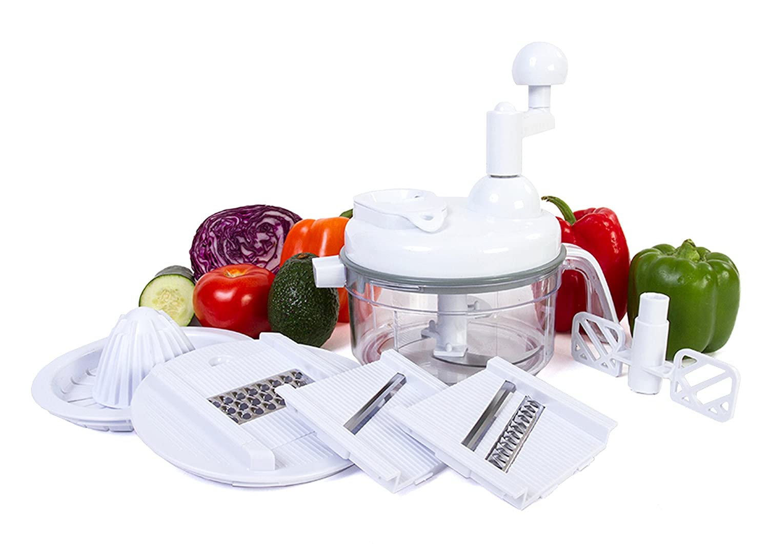 Wholesale Multifunctional Food Processor Electric Mincing Slicer Grater  Vegetables Kitchen Accessory Glass Food Chopper - China Vegetable Slicer  and Vegetable Grater price