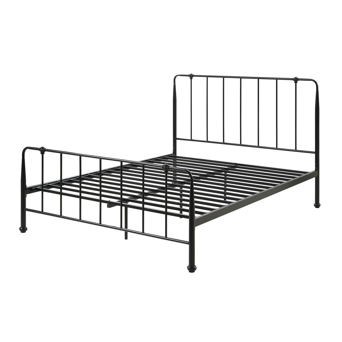 HITCHIN BLACK METAL INDUSTRIAL BED FRAME - SMALL DOUBLE / DOUBLE / KING SIZE - Picture 13 of 25
