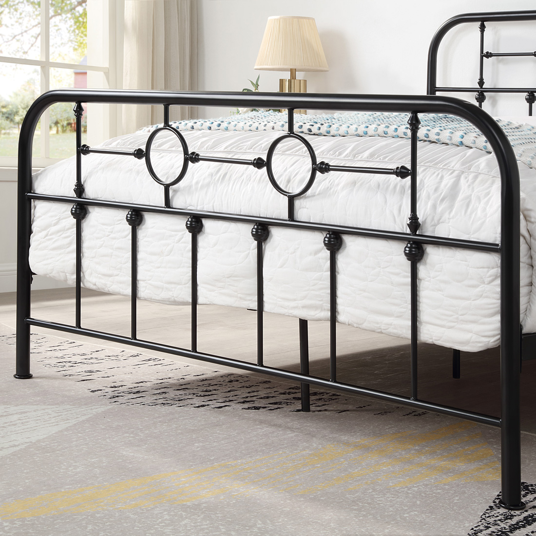 WARE METAL VICTORIAN INDUSTRIAL BED FRAME - DOUBLE / KING SIZE - Picture 12 of 19