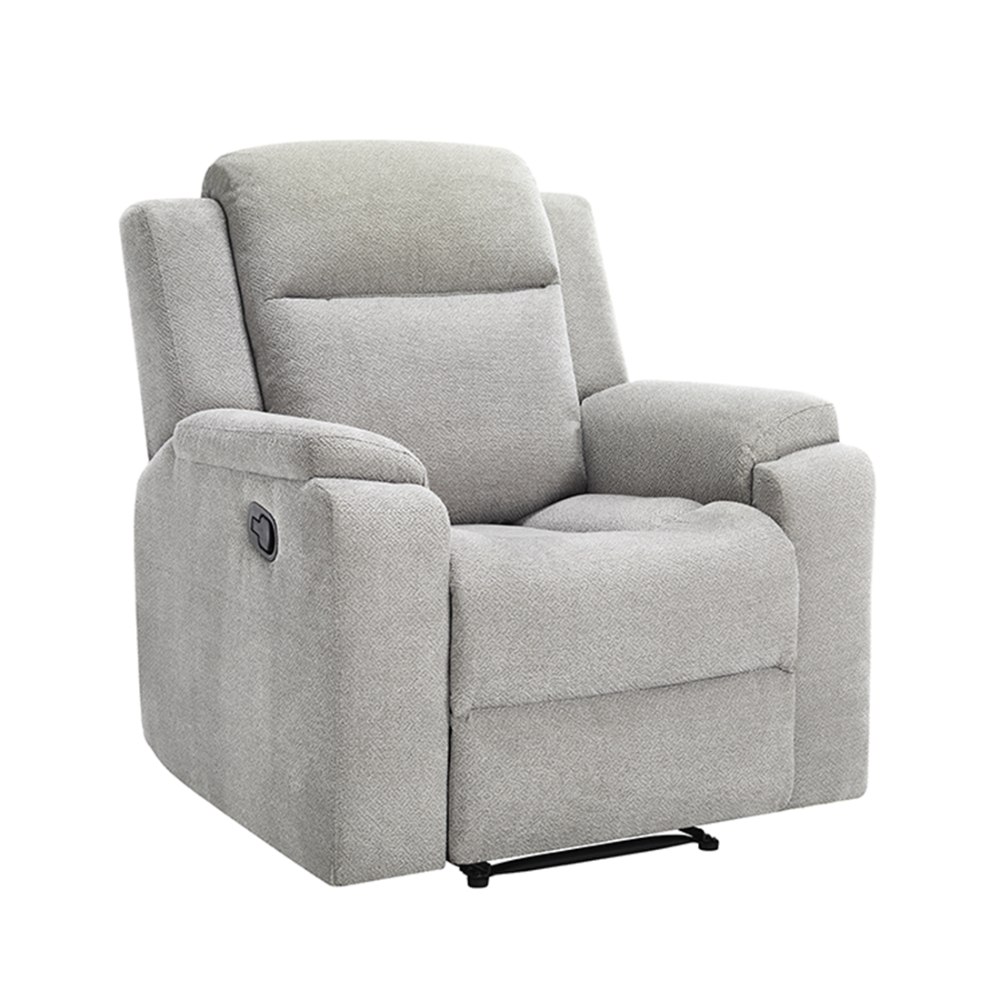 Orka Manual Recliner Chenille Fabric Chair