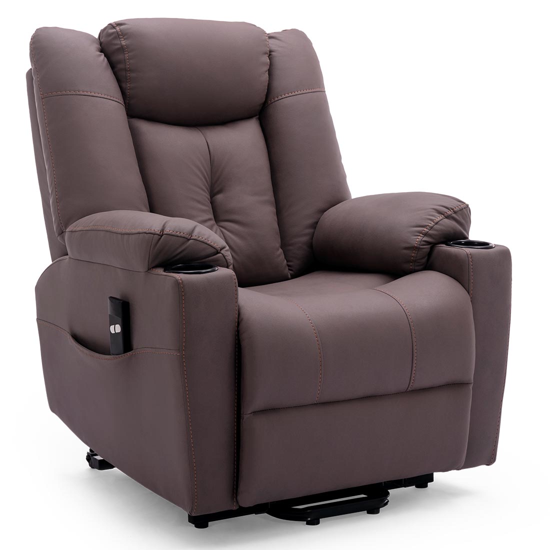 AFTON ELECTRIC FABRIC SINGLE MOTOR RISER RECLINER LIFT MOBILITY TILT CHAIR - Picture 10 of 29