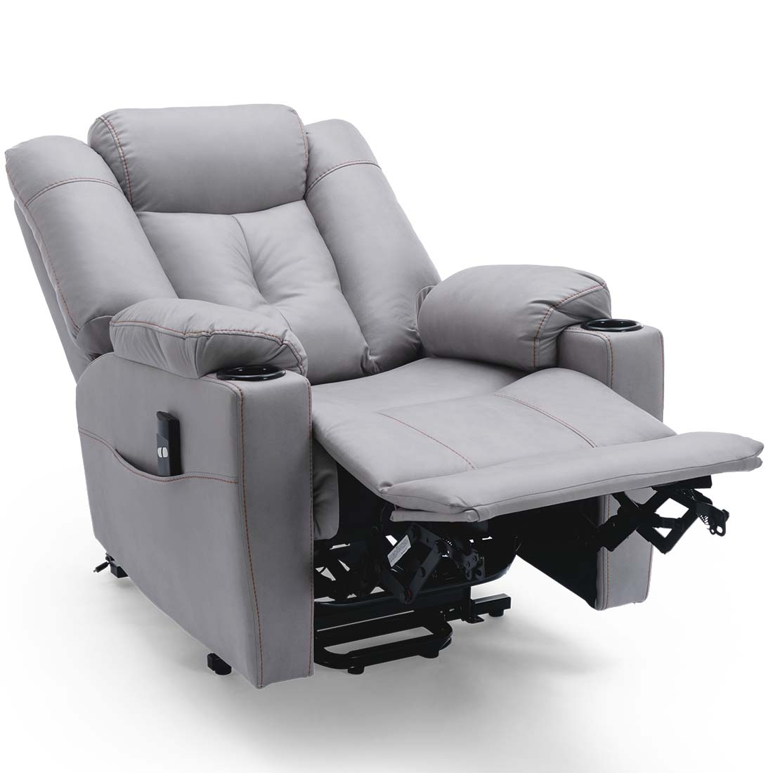 AFTON ELECTRIC FABRIC SINGLE MOTOR RISER RECLINER LIFT MOBILITY TILT CHAIR - Picture 26 of 29